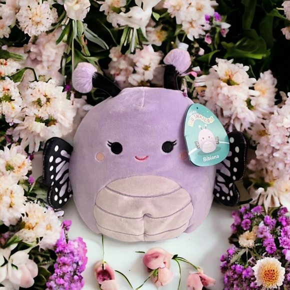Squishmallows Toys Bibiana The Purple Butterfly Squishmallow Poshmark
